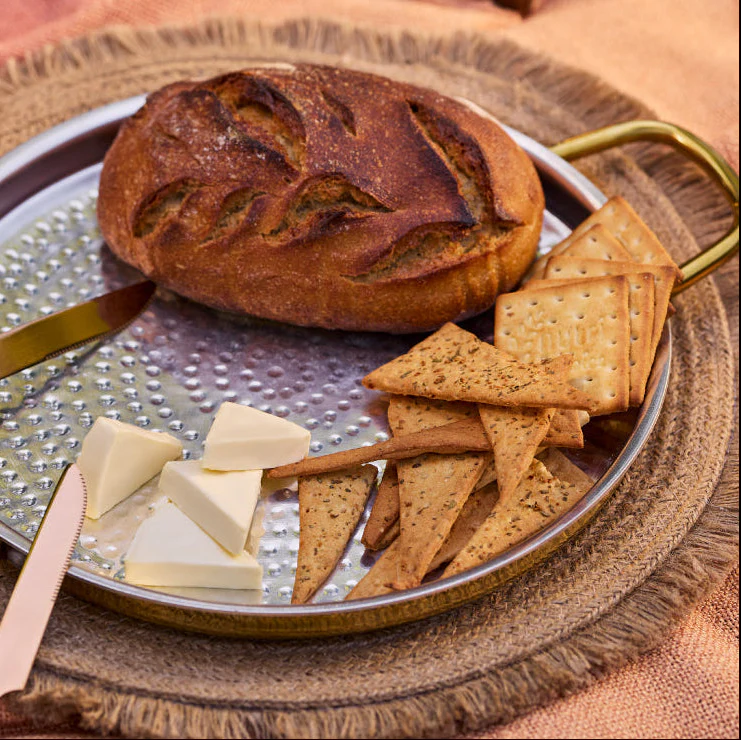 Brass Dosa Tawa with Insulated handles And Brass Ghee Pot Combo - Image 10