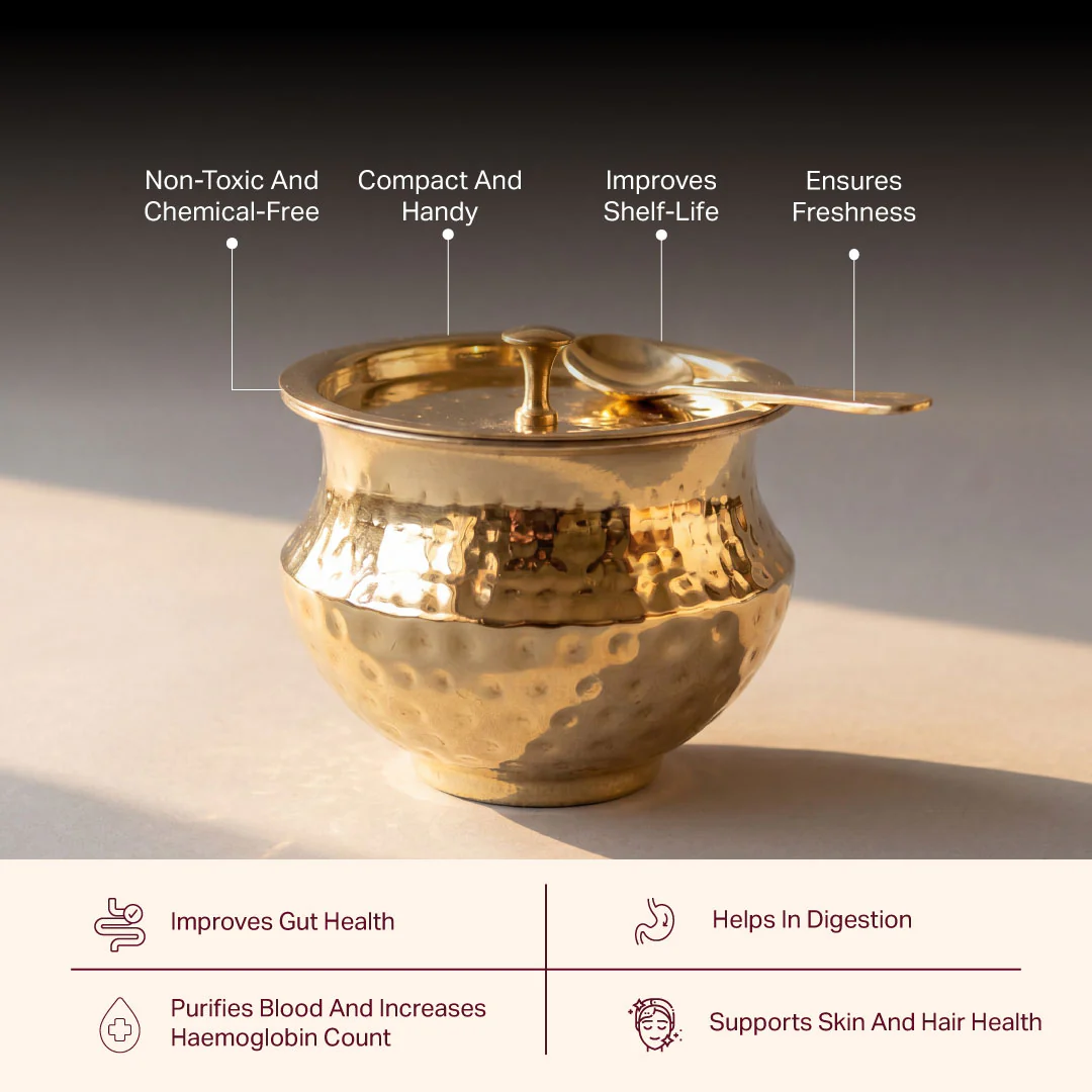 Kitchen Essentials Set (Masala box + Ghee pot + Paraat) 15 Pieces Set - Image 4