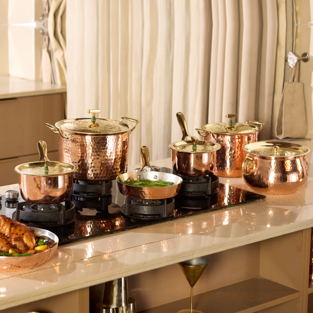 Complete Copper Kitchen Set (15-Piece Set) - Image 2