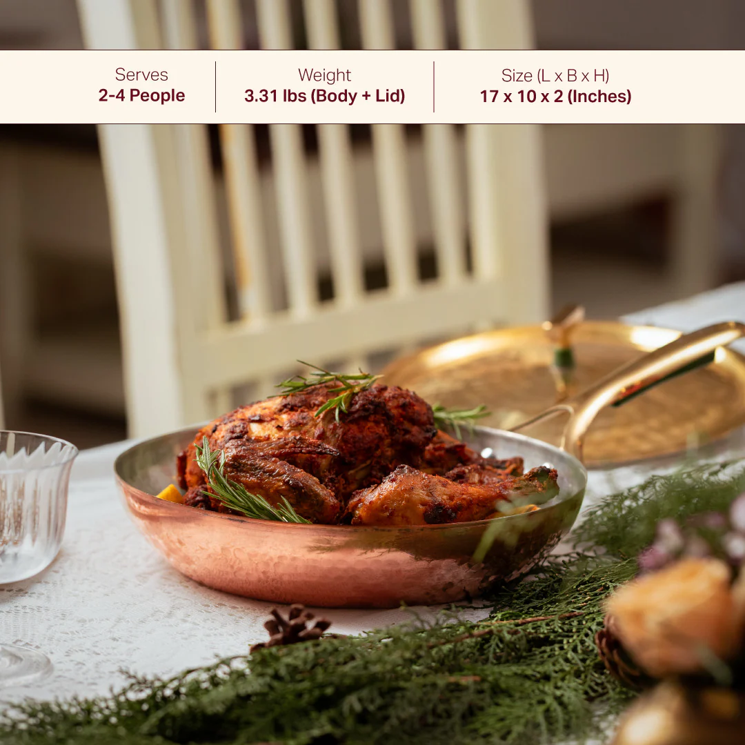 Copper Fry Pan Set (3 Piece Set) - Image 5
