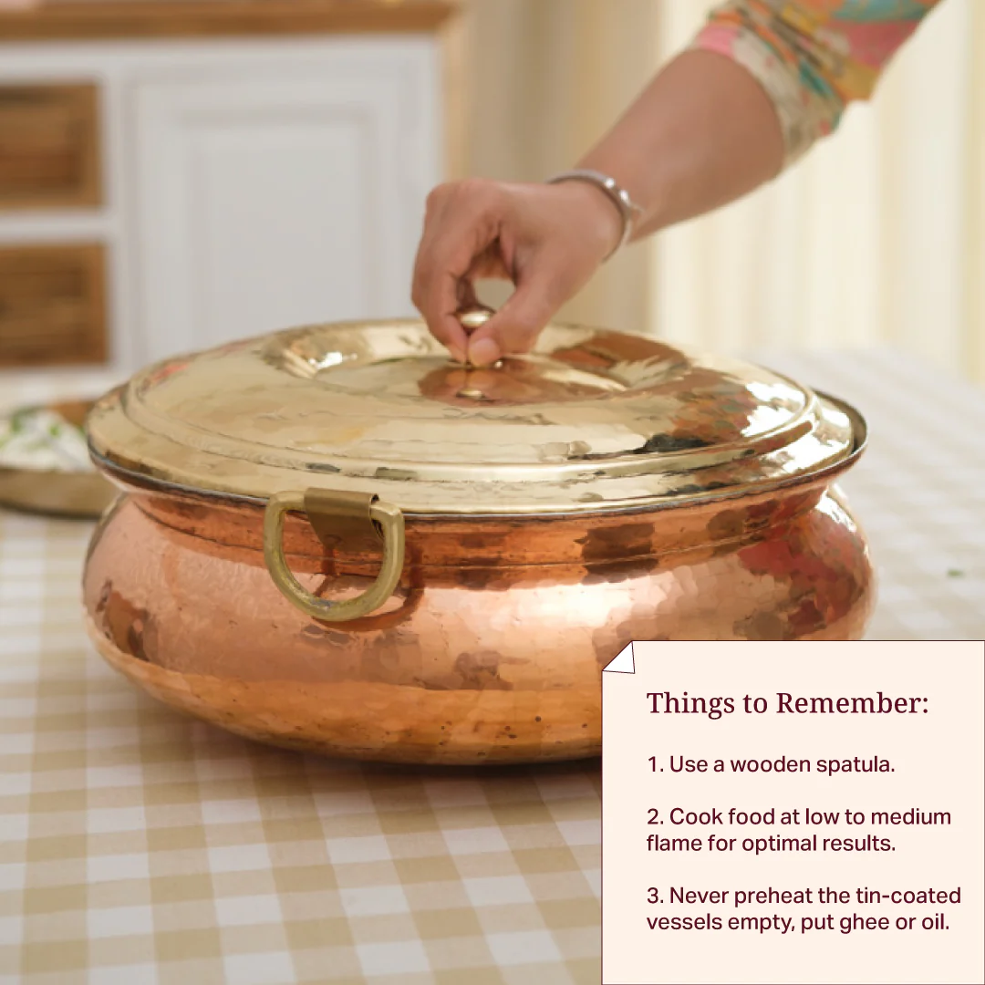 Copper Hammered Braiser - Copper Chafing Dish - Image 6