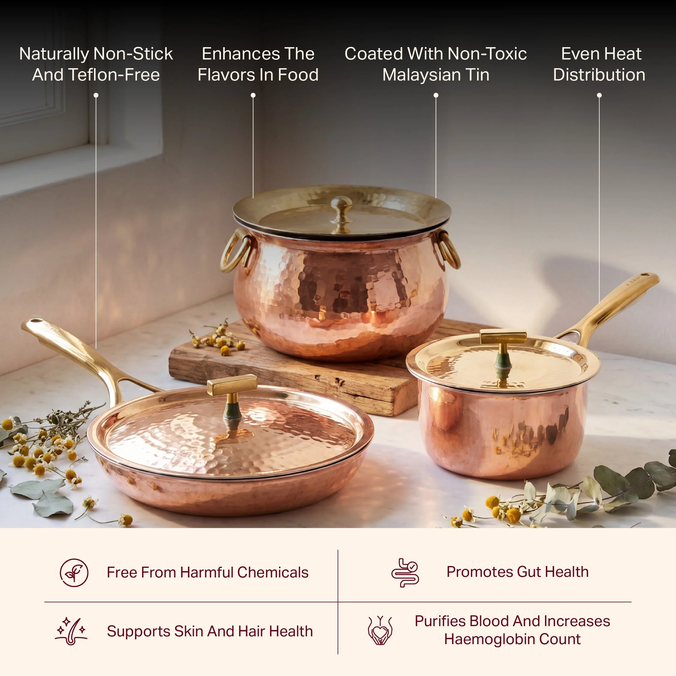 Copper Heirloom Set (6 piece set) - Image 3