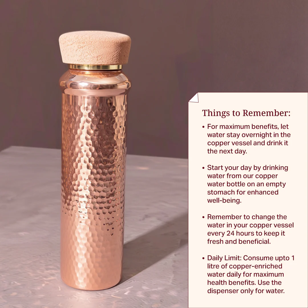 Copper Water Bottle - Image 5