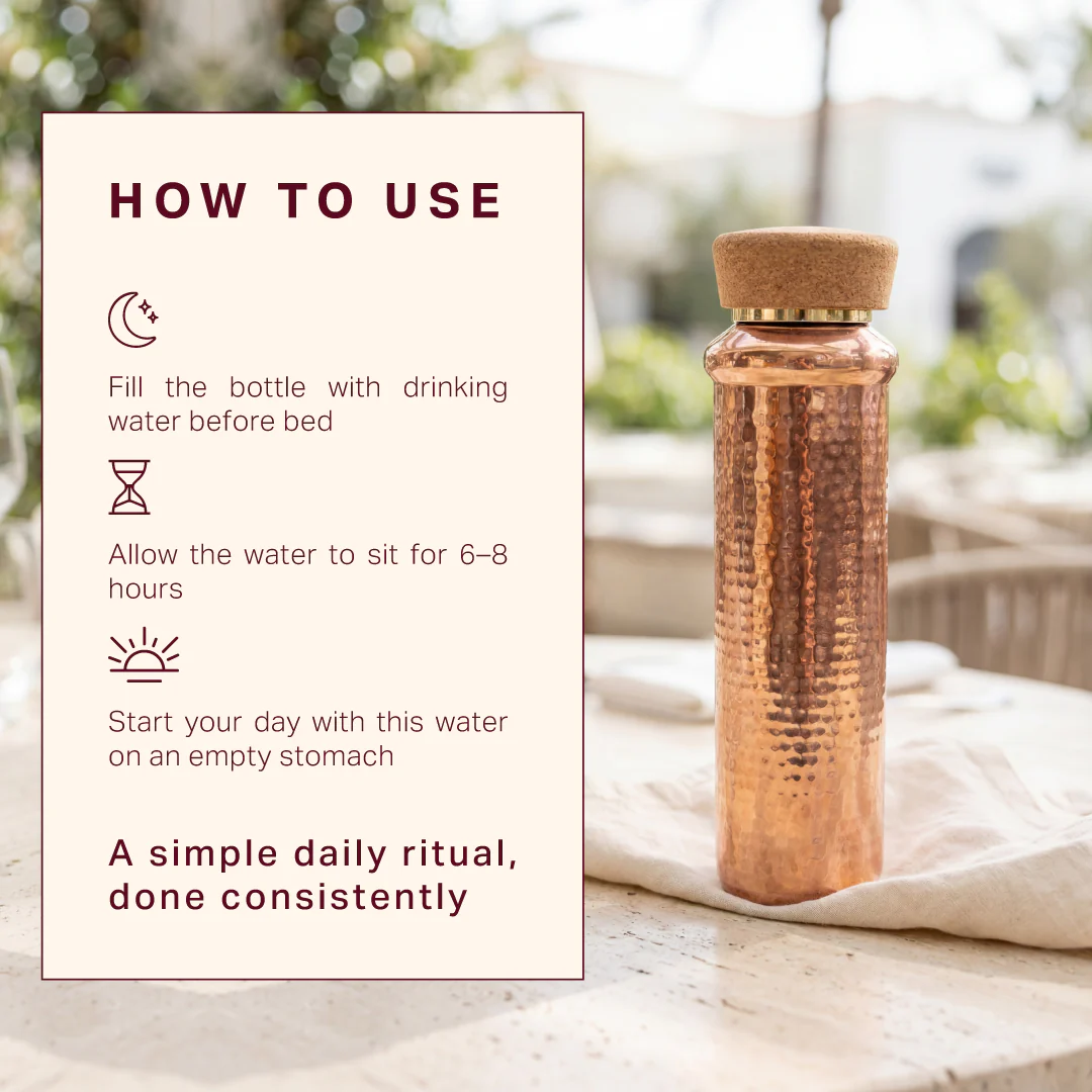 Copper Water Bottle - Image 7