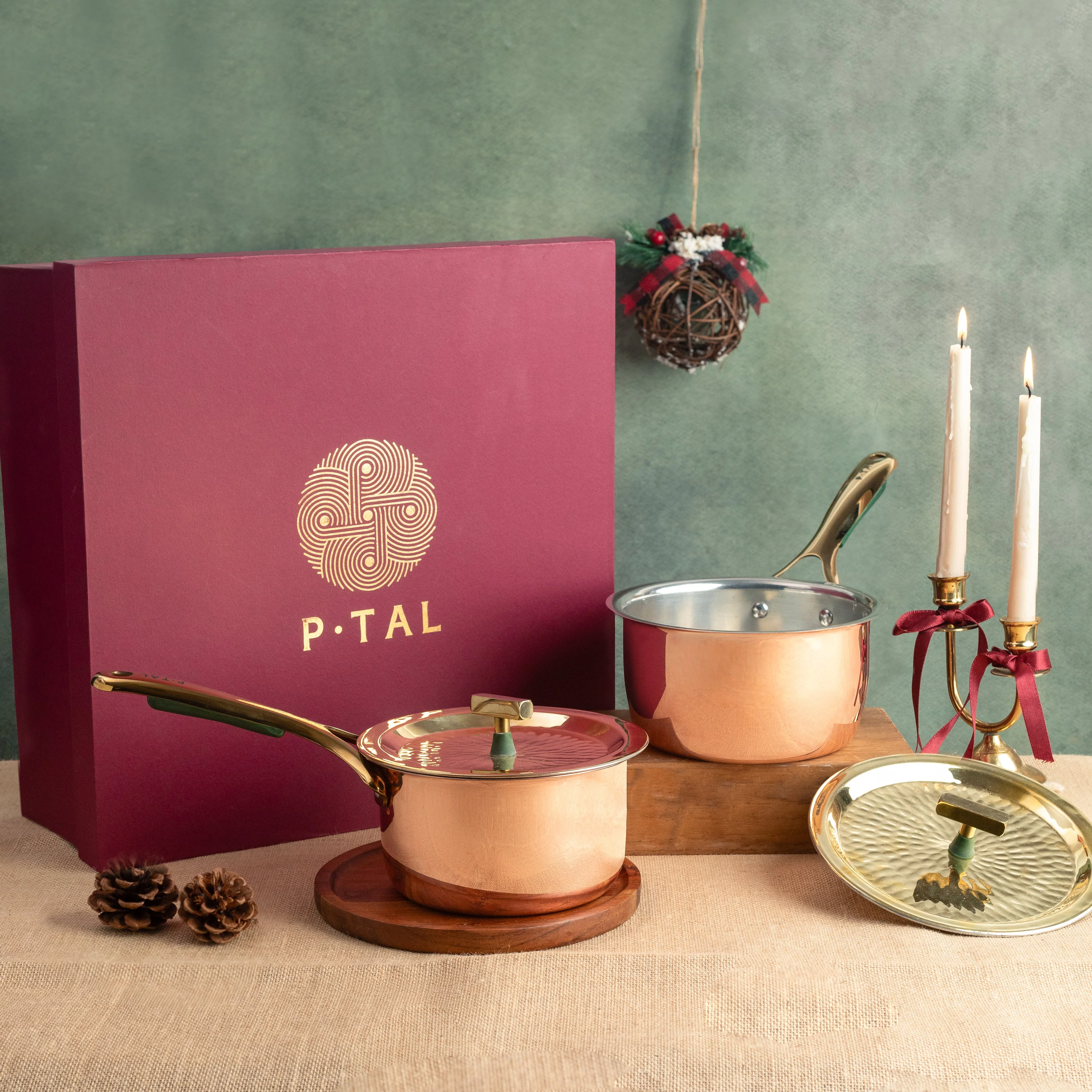 Copper Saucepan with Insulated Handle - Image 9