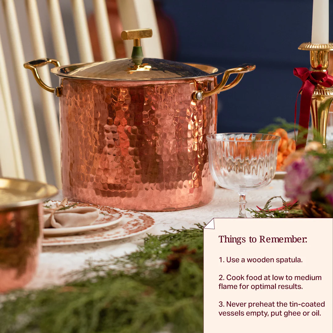 Set of Copper Stockpots (4 Piece Set) - Image 6