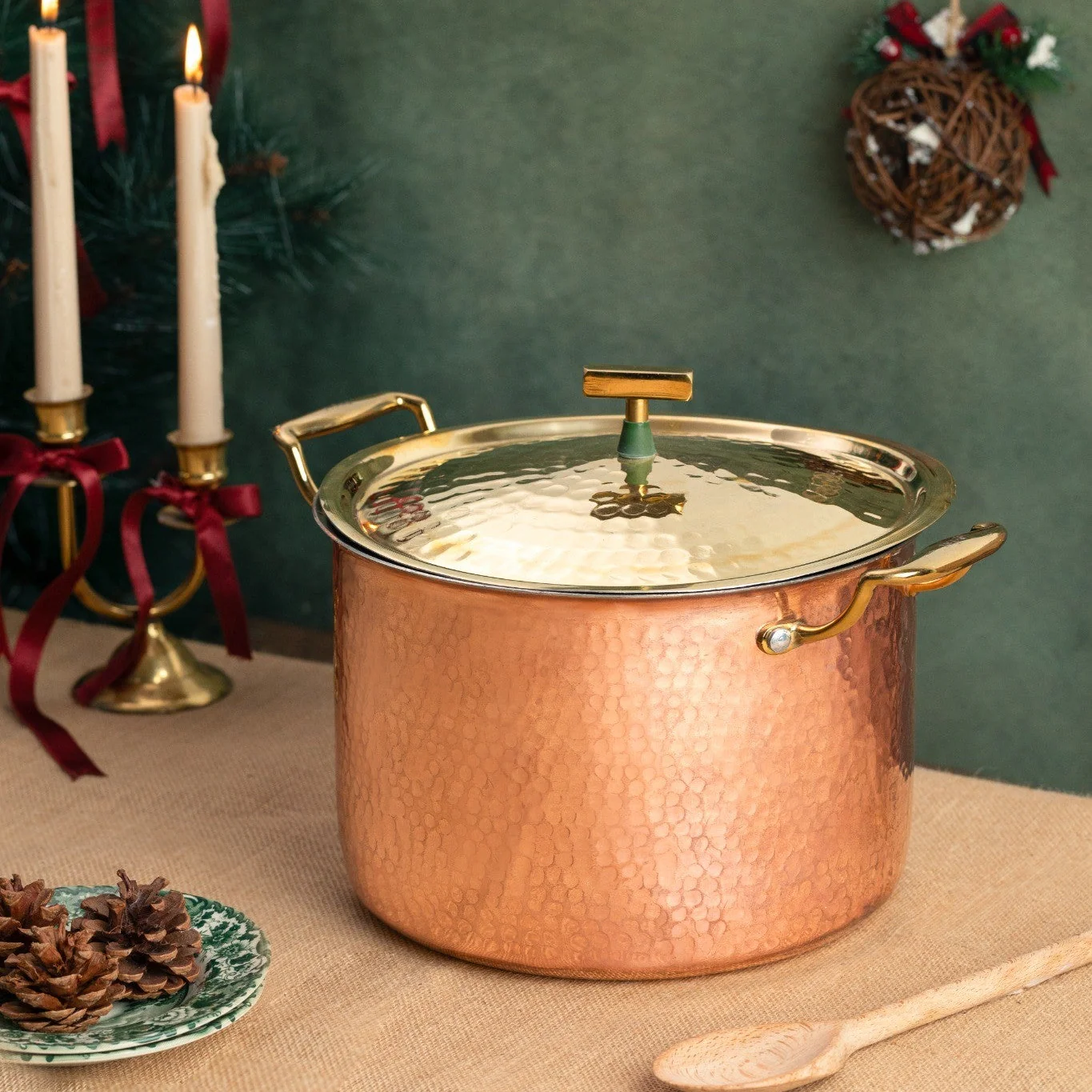 Set of Copper Stockpots (4 Piece Set) - Image 8